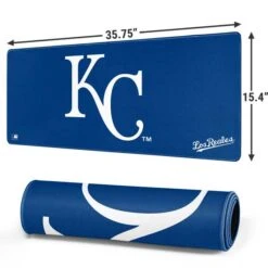 MLB Kansas City Royals - Solid Distressed Gaming Mouse Pad -Skinit Store kansas city royals solid distressed extra large gaming mouse pad 1678437515 MSPMLBKCR08GAMGXL PR 02