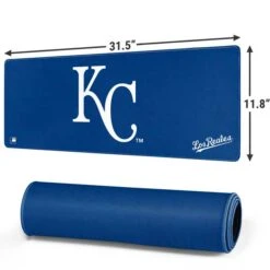 MLB Kansas City Royals - Solid Distressed Gaming Mouse Pad -Skinit Store kansas city royals solid distressed large gaming mouse pad 1678312953 MSPMLBKCR08GAMGLG PR 02