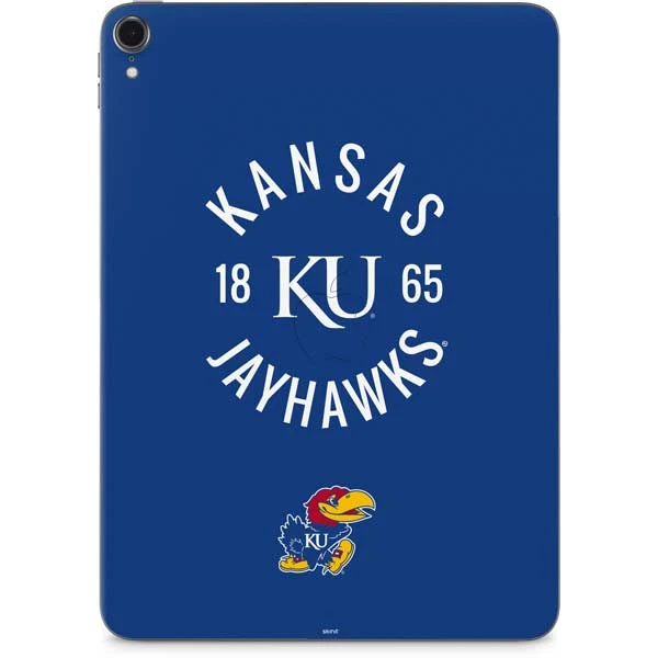 University Of Kansas Jayhawks KY 1865 Apple IPad Pro Skin 3 University Of Kansas Jayhawks KY 1865 Apple IPad Pro Skin