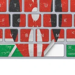 Kenya Flag Distressed Magic Keyboard Skin -Skinit Store kenya flag distressed magic keyboard skin 1616707001 SKNFLGDIS57AMKBDX PR 04