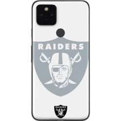 NFL Las Vegas Raiders Double Vision Google Pixel 5a Skin