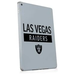 NFL Las Vegas Raiders Silver Performance Series Apple IPad Skin -Skinit Store las vegas raiders silver performance series ipad 9.7in 2018 skin 1683240655 SKNNFLWRD25IP9718 PR 02