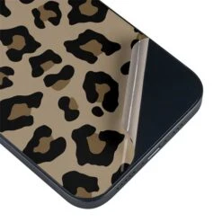 Leopard Print IPhone 15 Skin -Skinit Store leopard print iphone 15 skin 1694705040 SKNPTTRNS02IPHN15 PR 03