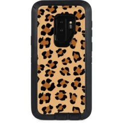 Leopard Spots Print Otterbox Defender Galaxy Skin
