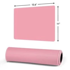 Light Pink Gaming Mouse Pad