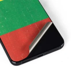 Lithuania Flag Distressed Galaxy S22 Skin -Skinit Store lithuania flag distressed galaxy s22 skin 1646266138 SKNFLGDIS68GLXY22 PR 04
