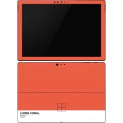 Living Coral Surface Pro 6 Skin