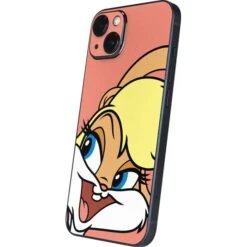Looney Tunes Lola Bunny Zoomed In IPhone 14 Plus Skin -Skinit Store lola bunny zoomed in iphone 14 plus skin 1662574850 SKNXLONEY61IPH14M PR 02