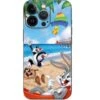 Looney Tunes Beach IPhone 15 Pro Skin -Skinit Store looney tunes beach iphone 14 pro skin 1662674393 SKNXLONEY01IPH14P PR 01