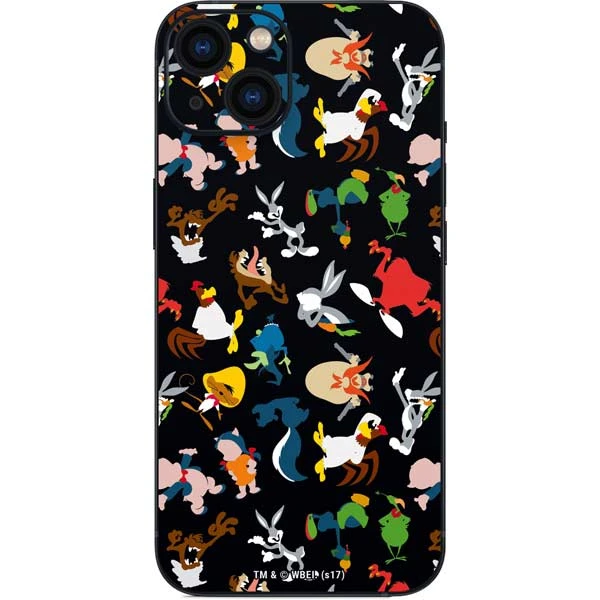 Looney Tunes Identity Pattern IPhone 14 Skin 3 Looney Tunes Identity Pattern IPhone 14 Skin