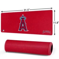 MLB Los Angeles Angels - Solid Distressed Gaming Mouse Pad -Skinit Store los angeles angels solid distressed large gaming mouse pad 1678312953 MSPMLBLAA08GAMGLG PR 02