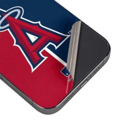 MLB Los Angeles Angels Split IPhone 14 Pro Skin -Skinit Store los angeles angels split iphone 14 pro skin 1679250952 SKNCVSMLB14IPH14P PR 03