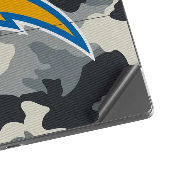 NFL Los Angeles Chargers Camo Surface Pro 8 Skin 6 NFL Los Angeles Chargers Camo Surface Pro 8 Skin - Image 4