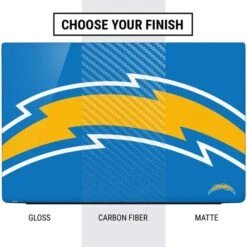 NFL Los Angeles Chargers Large Logo Dell Vostro Skin -Skinit Store los angeles chargers large logo dell vostro 15 5590 skin 1610556676 SKNNFLLGO27DV5590 PR 04