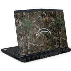 NFL Los Angeles Chargers Realtree Xtra Green Camo Dell Alienware Skin