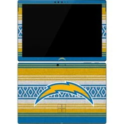NFL Los Angeles Chargers Trailblazer Surface Pro 7 Skin