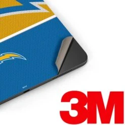 NFL Los Angeles Chargers Zone Block Apple IPad Pro Skin -Skinit Store los angeles chargers zone block ipad pro 11in 2018 2019 skin 1628632154 SKNNFLECR17IPRO11 PR 03