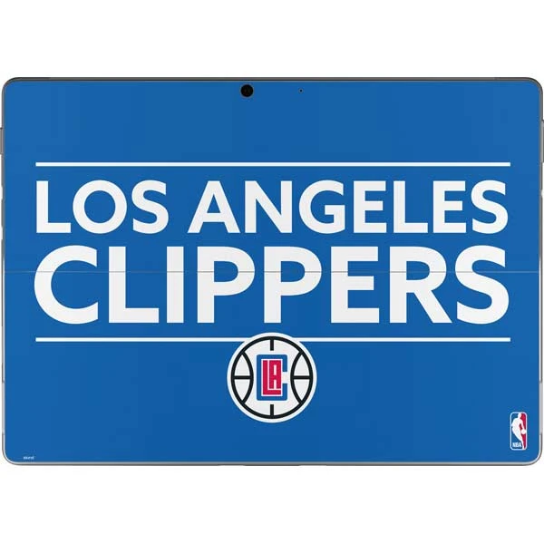 NBA Los Angeles Clippers Standard Blue Surface Pro 8 Skin 3 NBA Los Angeles Clippers Standard Blue Surface Pro 8 Skin