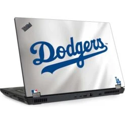 MLB Los Angeles Dodgers Home Jersey Lenovo ThinkPad Skin
