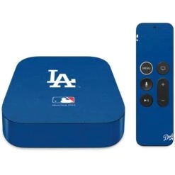 MLB Los Angeles Dodgers - Solid Distressed Apple TV Skin