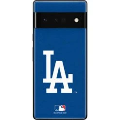 MLB Los Angeles Dodgers - Solid Distressed Google Pixel 6 Pro Skin
