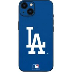 MLB Los Angeles Dodgers - Solid Distressed IPhone 15 Skin