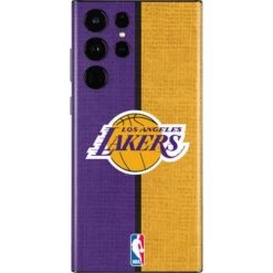 NBA Los Angeles Lakers Canvas Galaxy S22 Ultra Skin