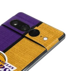 NBA Los Angeles Lakers Canvas Google Pixel 7 Pro Skin -Skinit Store los angeles lakers canvas google pixel 7 pro skin 1666401058 SKNCVSNBA14GPXL7P PR 03