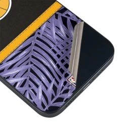 NBA Los Angeles Lakers Retro Palms IPhone 14 Plus Skin -Skinit Store los angeles lakers retro palms iphone 14 plus skin 1662574843 SKNWTRFLR13IPH14M PR 03