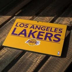 NBA Los Angeles Lakers Standard - Gold Surface Pro 7 Skin -Skinit Store los angeles lakers standard gold surface pro 7 skin 1596227044 SKNNBATMS14MSSRP7 PR 04