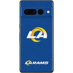 NFL Los Angeles Rams Distressed Google Pixel 7 Pro Skin