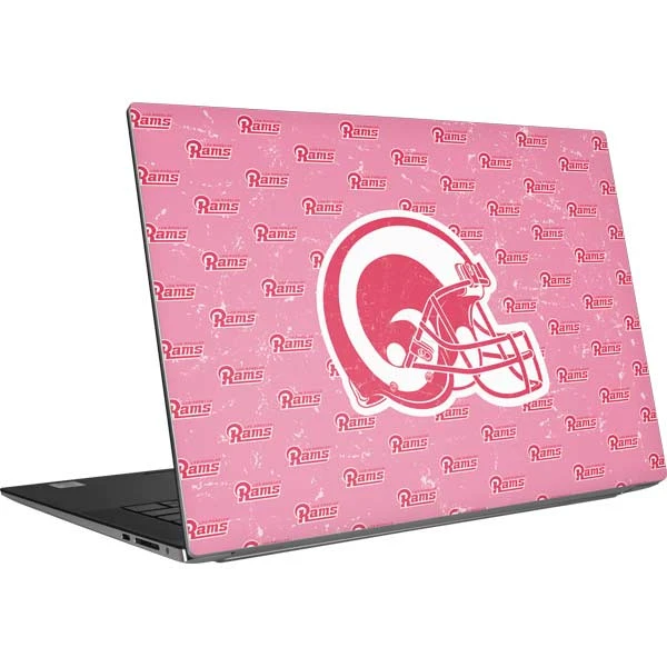 NFL Los Angeles Rams Pink Logo Blast Dell XPS Skin 3 NFL Los Angeles Rams Pink Logo Blast Dell XPS Skin