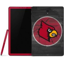 University Of Louisville Cardinals Basketball Samsung Galaxy Tab Skin