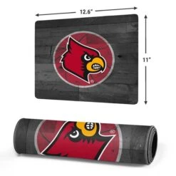 University Of Louisville Cardinals Basketball Gaming Mouse Pad