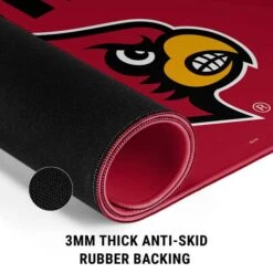University Of Louisville Cardinals Striped Gaming Mouse Pad -Skinit Store louisville cardinals striped extra large gaming mouse pad 1712171136 MSPLVCARD05GAMGXL PR 04