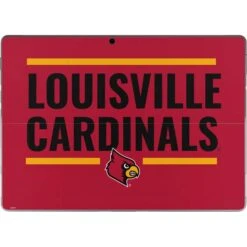 University Of Louisville Cardinals Striped Surface Pro 9 Skin