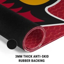 University Of Louisville Red Basketball Gaming Mouse Pad -Skinit Store louisville red basketball extra large gaming mouse pad 1712171136 MSPLVCARD03GAMGXL PR 04