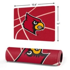 University Of Louisville Red Basketball Gaming Mouse Pad