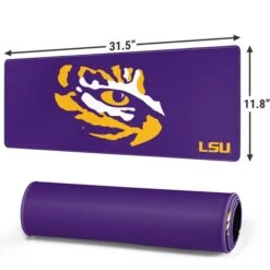 Louisiana State University - LSU Tiger Eye Logo Gaming Mouse Pad -Skinit Store lsu tiger eye logo large gaming mouse pad 1711037490 MSPLSUTIG01GAMGLG PR 02