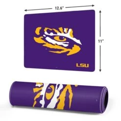 Louisiana State University - LSU Tiger Eye Logo Gaming Mouse Pad