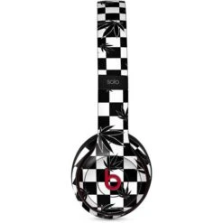 Marijuana Checkered Beats Solo 2 Wireless Skin