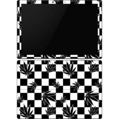 Marijuana Checkered Surface Pro 6 Skin