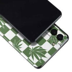 Marijuana Green Checkered Galaxy S21 5G Skin 8 Marijuana Green Checkered Galaxy S21 5G Skin -Skinit Store marijuana green checkered galaxy s21 5g skin 1644866504 SKNVIBESZ04GLXY21 PR 03
