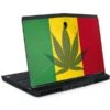 Marijuana Rasta Flag Dell Alienware Skin