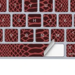 Marsala Snake Skin Magic Keyboard Skin -Skinit Store marsala snake skin magic keyboard skin 1616707004 SKNCOTYMR18AMKBDX PR 04
