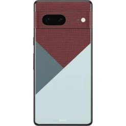 Marsala Triangle Shapes Google Pixel 7 Skin