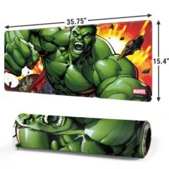 Marvel Avengers Assemble Hulk Gaming Mouse Pad -Skinit Store marvel avengers assemble hulk extra large gaming mouse pad 1744214416 MSPMRVHLK05GAMGXL PR 02