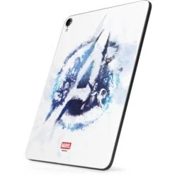 Marvel Avengers Blue Logo Apple IPad Pro Skin -Skinit Store marvel avengers blue logo ipad pro 11in 2018 2019 skin 1746129505 SKNMRVAVG03IPRO11 PR 02