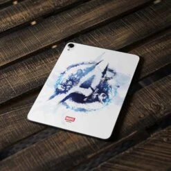 Marvel Avengers Blue Logo Apple IPad Pro Skin -Skinit Store marvel avengers blue logo ipad pro 11in 2018 2019 skin 1746129505 SKNMRVAVG03IPRO11 PR 04
