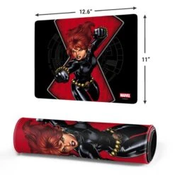 Marvel Black Widow Natasha Romanova Gaming Mouse Pad